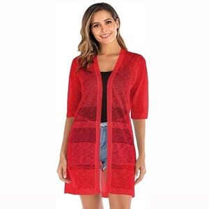 Women's Lightweight Loose Fit Cardigan